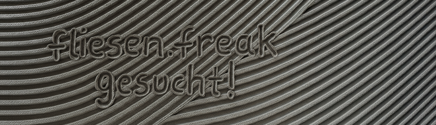 Banner für die Stellenanzeige von Holzbau Henz: Fliesenleger gesucht.