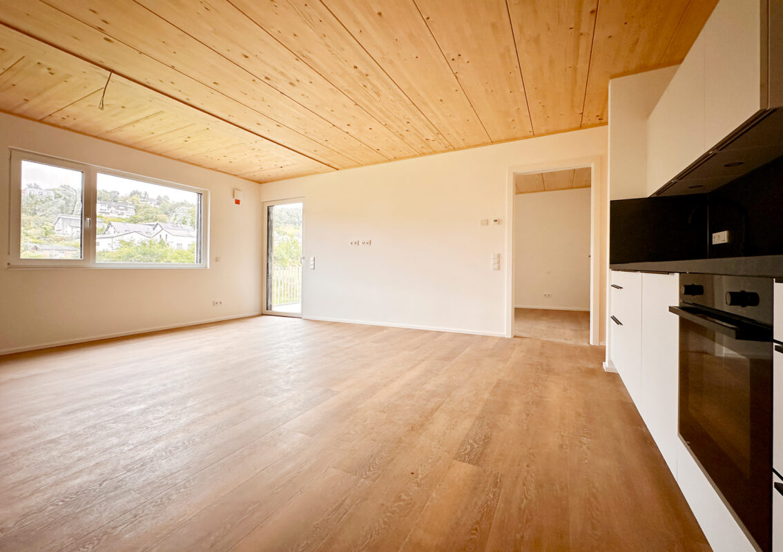 Küche im Mehrfamilienhaus. Eine Referenz von Holzbau Henz.
